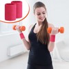 Wettarn 6 Pcs 4 Inch Cotton Sport Wristbands - Tennis,