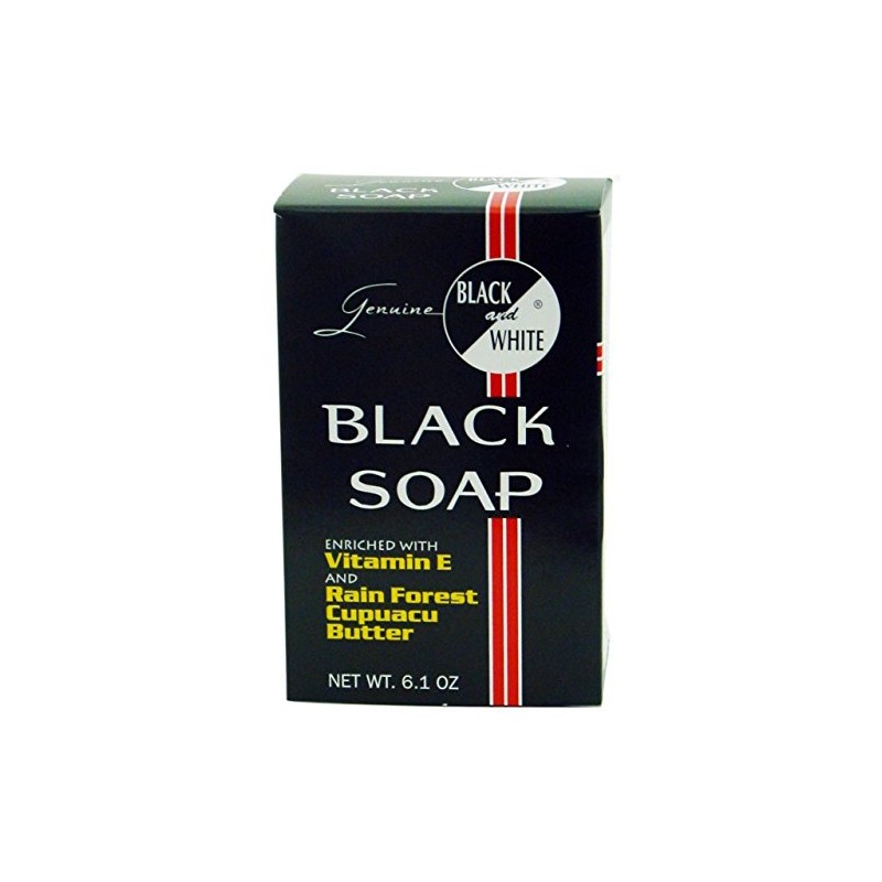 Black and White Soap, 6.1 Ounce