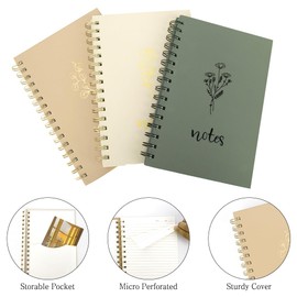 Spiral Notebook College Ruled Spiral Notebook Cahier De Note Notebooks for School Carnet De Notes Coil Notebook Cahier Spirale School Notebook Composition Notebooks for Work Note Taking Notebook