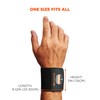 Ergodyne ProFlex 400 Universal Wrist Wrap, Black