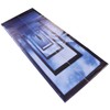 2PCS 3D Door Sticker Self Adhesive Scratch Resistant Waterproof 38.5x200cm
