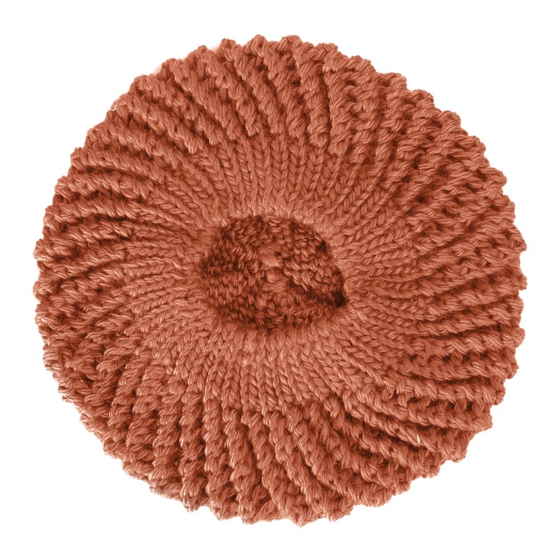 ZLYC Women's Cable Knitted Beret Hats Braided Baggy Wool Beret