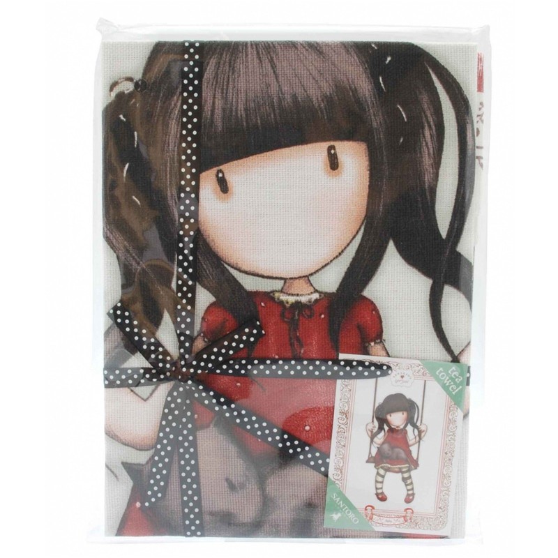 Ruby Tea Towel by Gorjuss