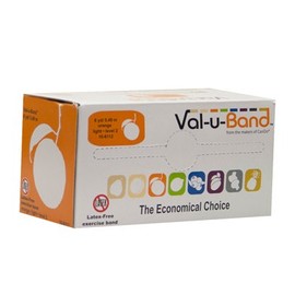 Fabrication Enterprises Val-U-Band Latex Free, 6 Yard - Orange (Level 2/7)