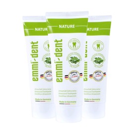 Emmi-dent Ultrasonic Toothpaste with Nano-Bubbles (Nature Extra Mild with no Fluoride, 3 Pack)