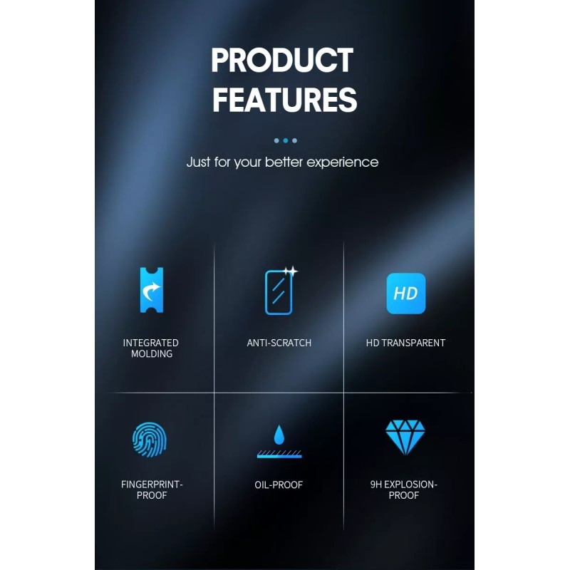 DJI 4X Tempered Glass Screen Protector for DJI RS 3/DJI