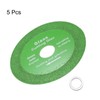 sourcing map 5 Pack Glass Cutting Disc 4Inch for rotary