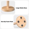 KitchLife Wooden Paper Towel Holder Countertop, Fits Jumbo Roll -