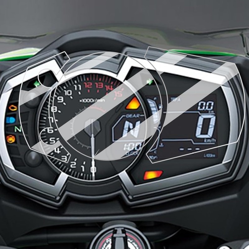 Motokano Meter Film for Ninja 400 (2018-2024) Ninja 250 (2018-2024)