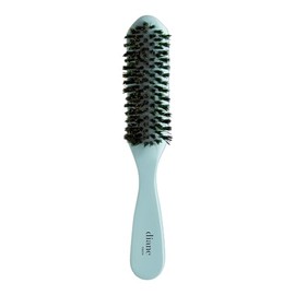 Diane Cepillo de pelo curvado de cerdas de jabalí reforzadas de nailon para encrespamiento y flaways, cepillo para el cabello y domesticar el pelo del