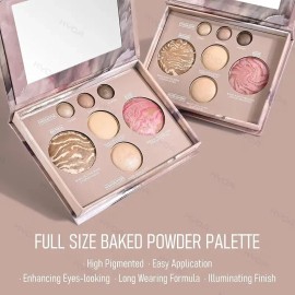 Paleta De Maquillaje Horneado For Rostro Completo .