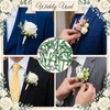 30Pcs Boutonniere Safety Pins, T-Shaped Plastic Pins for Wedding Events