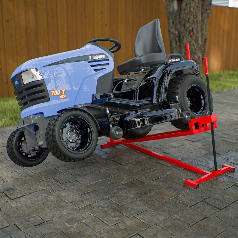 Riding Mower Lift Lawn Tractor Jack 882LBS Capacity Zero Turn