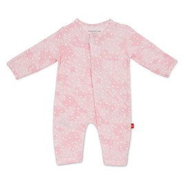 Magnetic Me Easy-Close Modal Coverall Jumpsuit Pink Doeskin 0-3 Months
