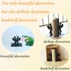 Decorative Metal Black Bookshelf Bookends - Scholar Bookend, Modern Book