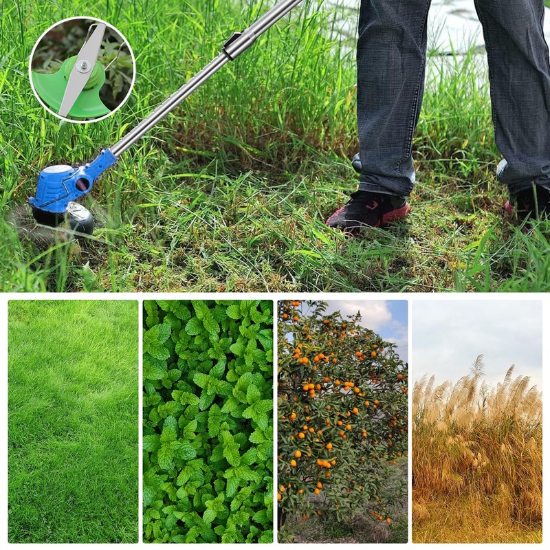 eupdd 16 metal grass trimmer blades: 15 cm grass trimmer