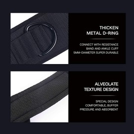 INNSTAR Resistance Bands Accessories, Door Anchor for Sling Trainer and Fitness Bands, Squat Resistance Bands, Foot Straps for Fitness, Home Gym Workout, Strength Training Accessory Ankle Straps