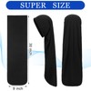 Twistover 2 Pcs Jumbo Dreadlock Cap Hair Dreads Head Wrap