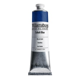 Williamsburg Artist Oil Colors by GOLDEN, Cobalt Blue, 150 ml tube, Professional Oil Paint, Semi-Opaque