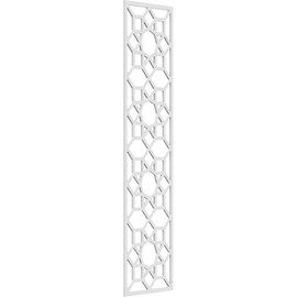 17 3/8"W x 71 3/8"H x 3/8"T Hanover Decorative Fretwork Wall Panels in Architectural Grade PVC