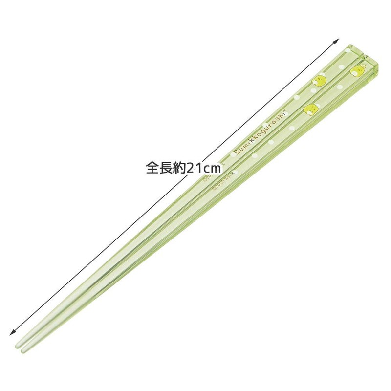 Skater AAC45 Dishwasher Safe Acrylic Chopsticks, 8.3 inches (21 cm),