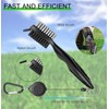 Golf Clean Tool 7 Set,Golf Towel and Brush Golf Club