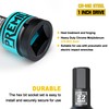 Aiourx 1" Drive H22 Impact Hex Bit Socket, 22 mm