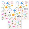 Facet Tattoo Sticker 16 types set, Facet Tattoo 001, 3 sets / 파셋 타투스티커 16종 세트, 파셋타투 001, 3세트