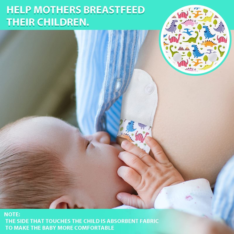 Breling 18 Pack Feeding Tube Pads Button Pad Gtube Button