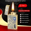 NINSI Smart Kerosene Soft Flame Refillable Lighter, Dual Arc Plasma
