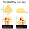 Triangle Powder Puff, 6Pcs Soft Velour Face Powder Puff, Setting