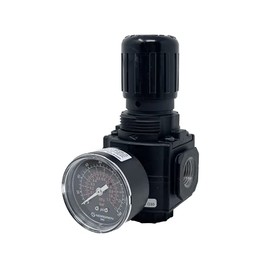 R73G-4AK-RMG : Norgren Excelon R73G Series, 1/2 PTF Ports, knob Adjustment, Relieving Pressure Regulator, with Gauge, 5 to 150ps