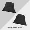 Gllutt Winter Bucket Hat for Women with Fluffy Faux Fur