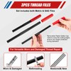 61Pcs Thread Repair Kit, UNC, UNF & Metric Thread Chaser