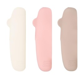 Silicone Makeup Bag – Waterproof, Soft, Reusable Toiletry Organizer – GonzRise (WHITE)