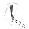 Frafuo 2PCS Robe Hooks for Bathrooms-Artistic Curved Line for Solid
