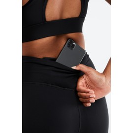 Fabletics Women's Define PowerHold® High-Waisted Legging, Workout, Yoga, Maximum Compression, Flattering, XS/Regular | 27, Black