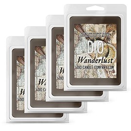 Wanderlust Wax Melts (4 Pack) Vanilla Leather Smoke Scented Soy