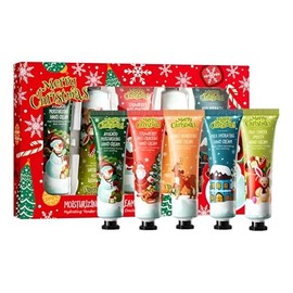 20 Piezas de Crema para Manos Navideas 30g - Reparacin e Hidratacin Profunda, Con 5 Modelos Navideos Distintos, Coleccin de Cremas Nutritivas de...   