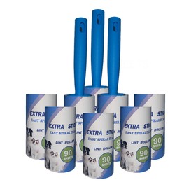 Lint Roller for Pet Hair, 720 Sheets Lint Remover for Pet Hair Remover - 8 Pack Value Pack for Clothes, Furniture, Carpet (720)