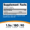 Nutricost L-Citrulline 750mg, 180 Capsules (2 Bottles)