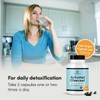 Activated Charcoal Capsules for Adults | Natural, Vegan, Non-GMO &