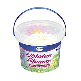 Küchle Wafer Paper Flowers 1 x Pack of 12