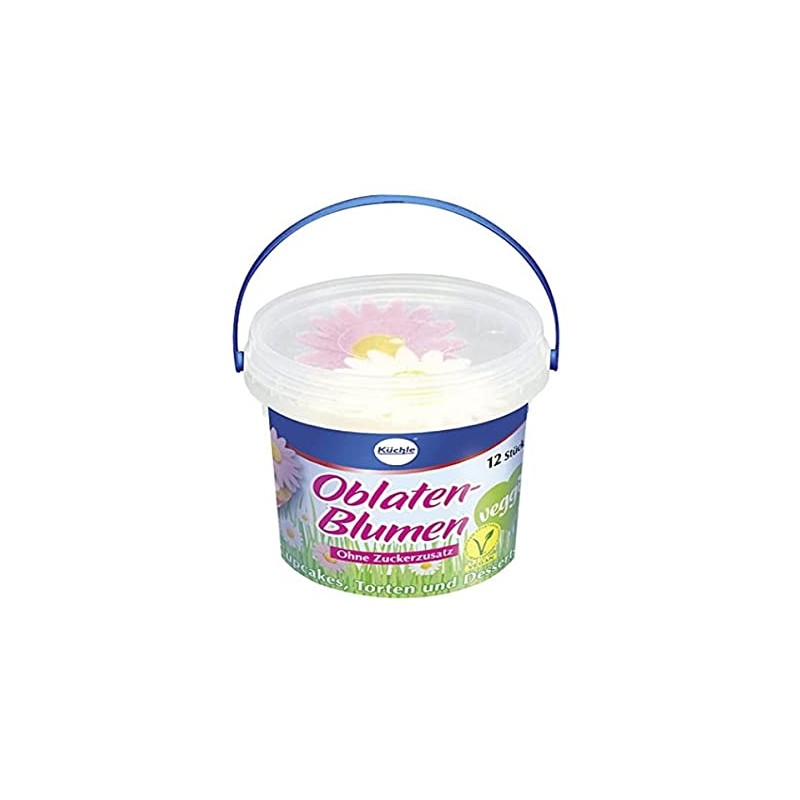 Küchle Wafer Paper Flowers 1 x Pack of 12