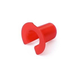 Xadnitu 200 Pieces 5/16 Inch Plastic Cable Protective Anti-Short Bushings for 14/2, 14/3, 12/2 AC 5/16 Inch FMC Wires, Red