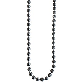 Premium Roller Blind Metal Beaded Pull Chain - Continuous Loop (200cm Drop, Black Nickel)