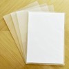 NUCODYST Thick Clear Plastic Folders–Upgraded Size File Folders, Page Protectors,