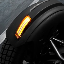 A & UTV PRO LED Tail Lights & Front Fender Lights for Can Am Ryker 600 900 & Ryker Rally 2019-2024 Accessories, Wheel Lights with Turn Signals & Running Brake Light, Replace OEM # 710005284, 710005285