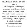Shampoo En Barra Romero Y Menta Limpieza Profunda Blen