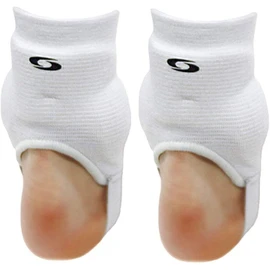 Sunbird Ankle Guard White Color Large Size 1pair Shield Protector Dual Sided Pads For Soccer and Football